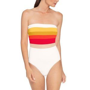 Robin Piccone Casey Colorblock One Piece Swimsuit